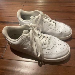 Nike White Court Vision